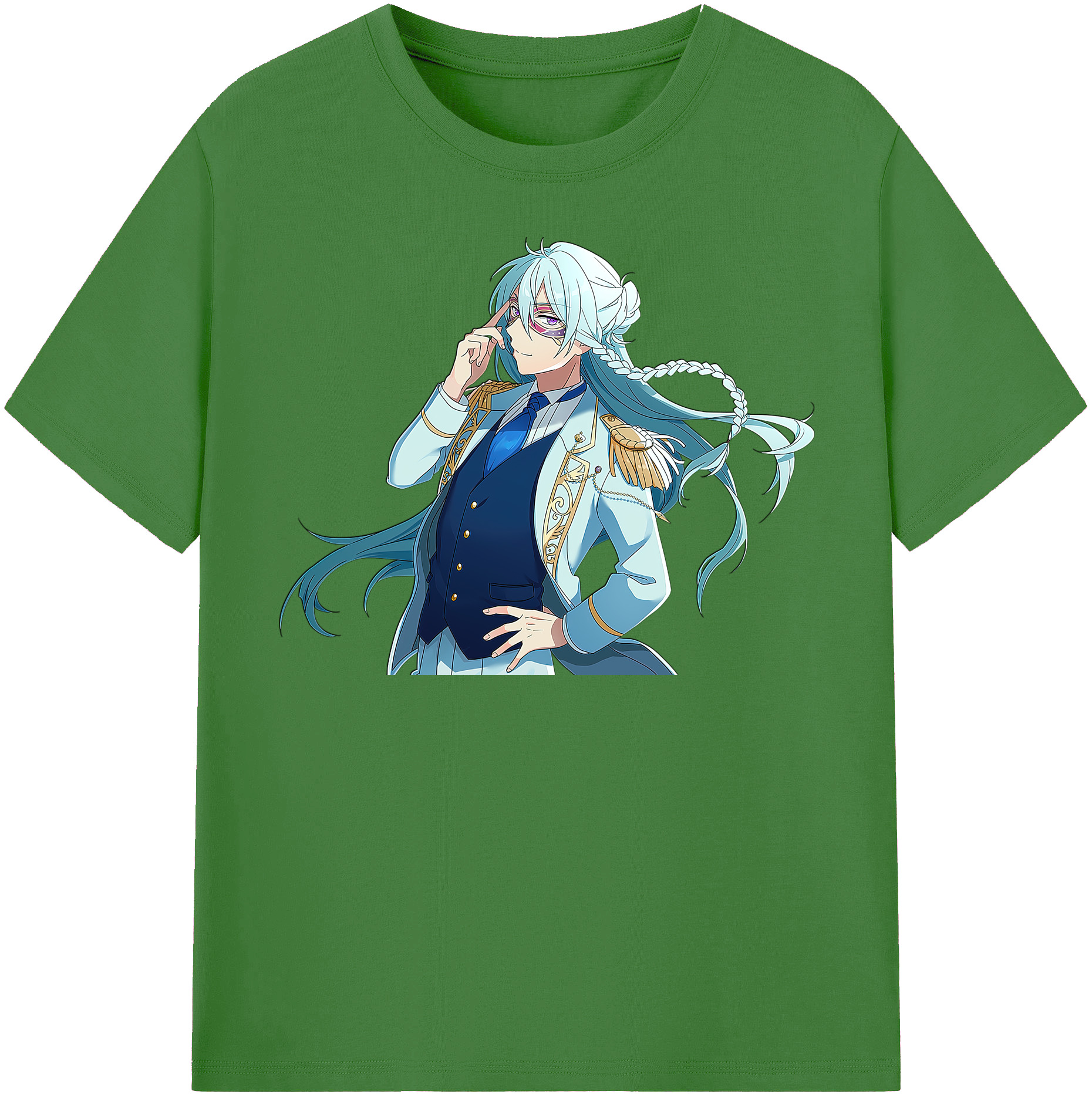 （画像用） あんさんぶるスターズ! Ensemble Stars レディースカジュアルプリントTシャツ（綿100％）